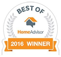 HomeAdvisor 2016 Best of Garage Door Services Award to Rolling Garage Doors & Gates, Alta, CA